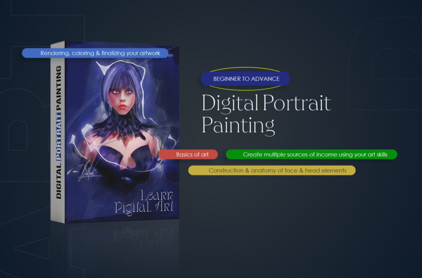 Portrait Digital Painting – Full Step Guide To Become A Portrait Artist
